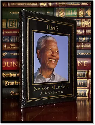 Nelson Mandela A Hero's Journey New Sealed Easton Press Leather Bound Hardback • $109.99