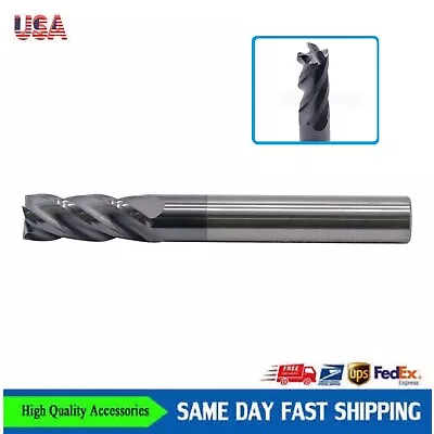 5/16  4 Flute Carbide End Mill - Regular Length - Tialn Coated Replace • $15.19