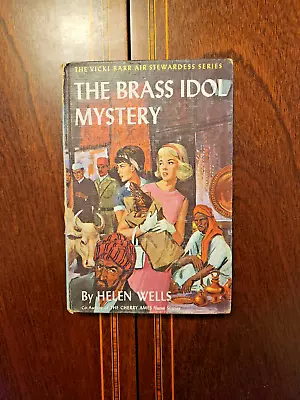 Vicki Barr Brass Idol Mystery Air Stewardess Series #16 1964 Hc Grosset • $200