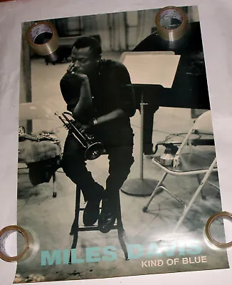 MILES DAVIS KIND OF BLUE Tribute UK  1999 24x36  Vintage POSTER • $59.99