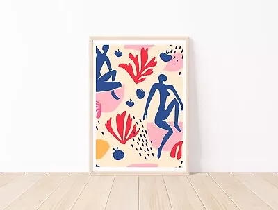 £4.99 • Buy Matisse Woman Colour Poster Print Vintage  Canvas Wall Art Gift Home A4 A3