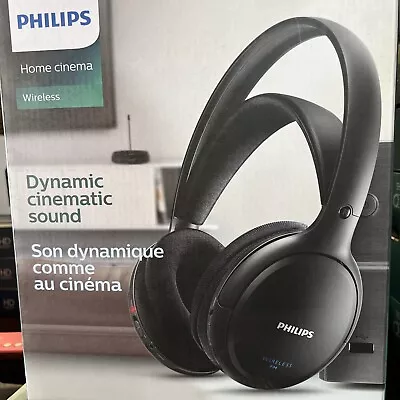 Philips SHC5200 Over The Ear Wireless Headphones - Black Original Box • $79.95