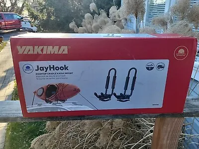 Yakima Jayhook (J Hook) Kayak Mount Carrier Rack System 1 Boat Capacity Rooftop • $199.96