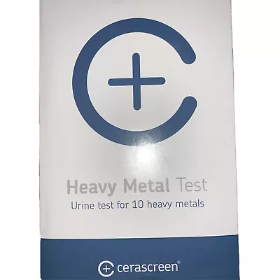 £15 • Buy Heavy Metal Urine Test Kit / 10 Metal Test Cerascreen RRP £60