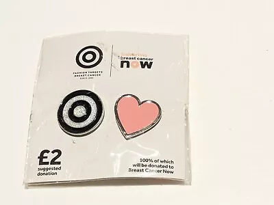 Fashion Targets Cancer Breast Cancer Now Enamel Pin Badges • £5.99