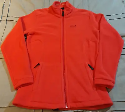 Jack Wolfskin 3 In 1 System Womens Peach Fleece Jacket Size 12 BNWT • £35.99