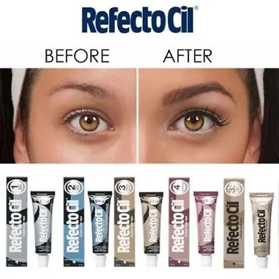 $9.99 • Buy RefectoCil Eyebrow & Eyelash Cream Hair Dye (Choose Color)
