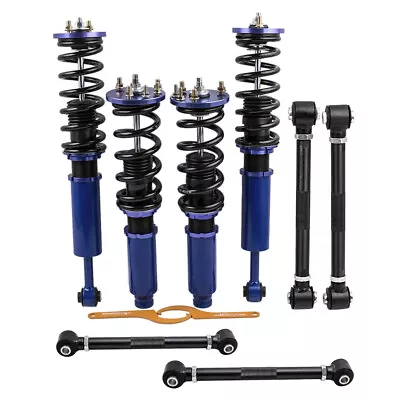 Coilovers Suspension & 4pcs Rear Camber Control Arms Kit For Honda Accord 03-07 • $295