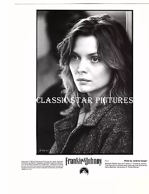 K579 Michelle Pfeiffer Close-up Frankie And Johnny 1991 8 X 10 Vintage Photo • $9.99