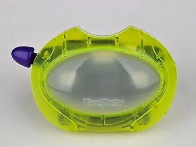 Retro Transparent Semi Clear Green Purple View-Master 1998 90's Mattel Working • $25.46