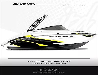 IPD Boat Graphic Kit For Yamaha 242 Limited SX240 & AR240 (K2 Design) • $1075