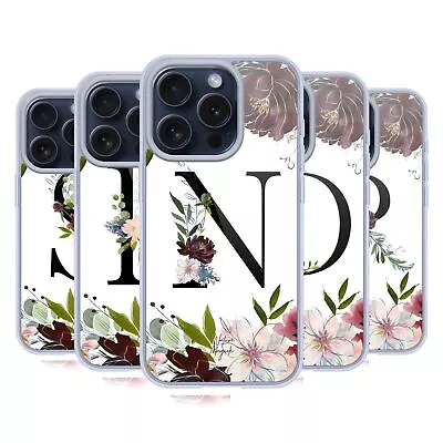 NATURE MAGICK MONOGRAM GARDEN FLOWERS 2 GEL CASE COMPATIBLE WITH IPHONE/MAGSAFE • $24.95