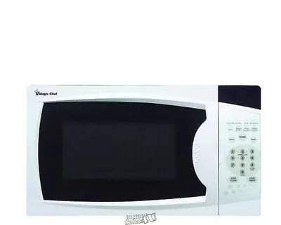 Magic Chef 0.7 Cubic Ft Countertop Microwave Oven White MCM770W • $129.99