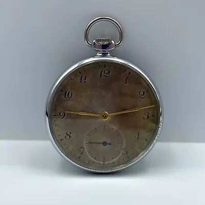 Rare Soviet Vintage Pocket Watch Molnija 1960s 15 Jewels USSR Mechanical Men's • $53