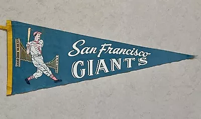 1960's San Francisco Giants 11.5x29 - Vintage Baseball Pennant MLB SF California • $30