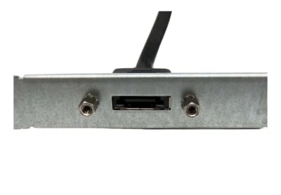 2 X HP SATA To ESATA I/O Plate & Cable Standard . • $23