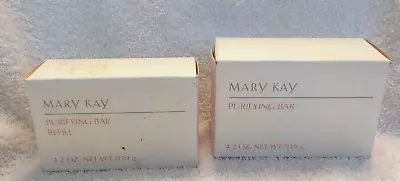 Mary Kay Purifying Bar With Hard Storage Case 4.2oz 4419 + Refill 4.2 Oz  4420 • $26.50