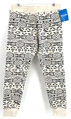 COLUMBIA HOLLY HIDEAWAY LEGGINGS Womens Size Medium Cream With Black Aztec Print • $29.09