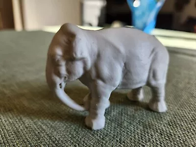 Old German Miniature Bisque Elephant • $9.99