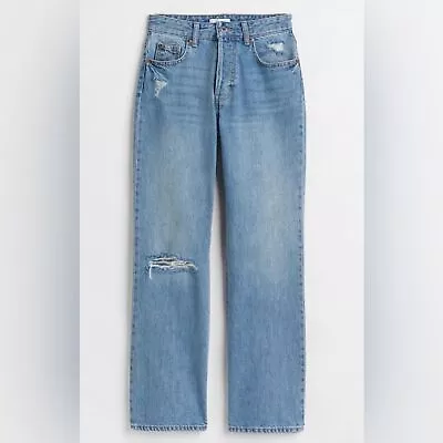 H&M Women’s Ankle Flare High Waist Jean Size 14 • $25