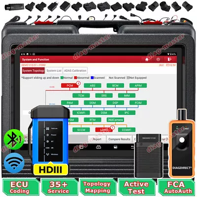 $1459 • Buy LAUNCH X431 V+ PRO PRO3S+ HDIII HD3 Car Heavy Duty Truck Diagnostic Scanner Tool