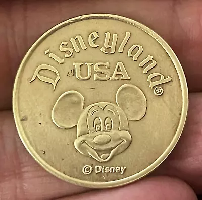 Vintage Disneyland Souvenir Storage Locker Token Coin Mickey Mouse Circa 1980s • $27.99