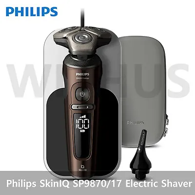 $808.88 • Buy Philips SkinIQ 9000 Prestige Series Electric Shaver With Charging Pad SP9870/17