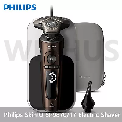 Philips SkinIQ 9000 Prestige Series Electric Shaver With Charging Pad SP9870/17 • $801.71