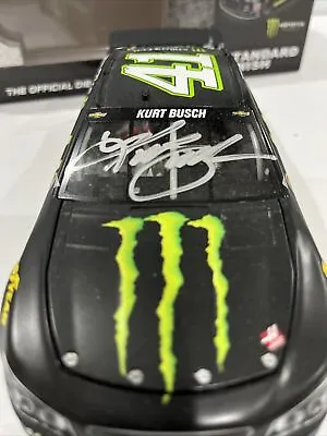 AUTOGRAPHED #41  Kurt Busch & Tony Gibson Monster Energy 2016 • $139.99