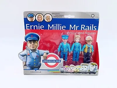 Underground Ernie Millie Mr Rails Character Articulated Figures 10 Cm  Boxed. • £31.49