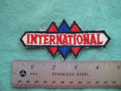 $8 • Buy Vintage IH International Scout Trucks Dealer Service Parts Sew On  Patch