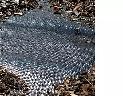 2M Wide Heavy Duty Weed Membrane Weed Control Fabric Ground Cover 100GSM • £0.99