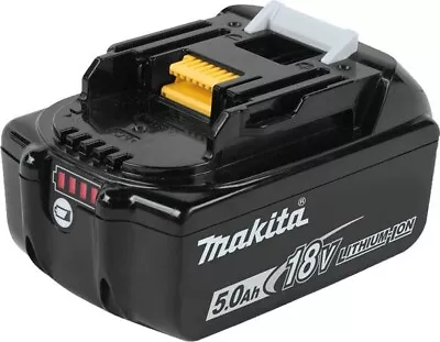 Makita BL1850 18v 5.0ah LXT Li-ion Genuine Makstar Battery X1 Pack Long Life  • £64.95