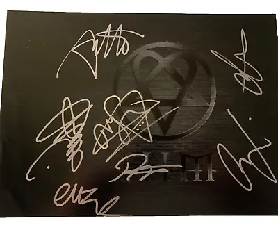 Him Fully Autographed Signed Heartagram Photograph Ville Valo • $349