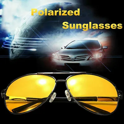 $19.79 • Buy Night Vision Driving Glasses HD Polarized Sunglasses Anti-Glare Outdoor Eyewear