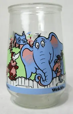Welch's Vintage Dr Seuss Jelly Jar Horton Hears A Who #2  1997 • $4.20