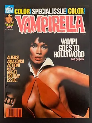 Vampirella #67 *sharp!* (warren 1978) Barbara Leigh Photo Cover!  Lots Of Pics! • $19.95