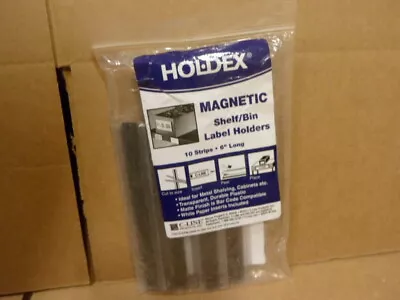 C-line Magnetic Shelf/Bin Label Holders Model 87227 New Fast Free Shipping • $11.80