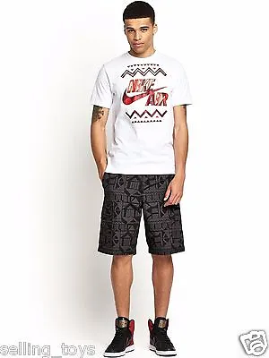 630657-010 New With Tag Nike Air Men's 6th Man Basketball Black Cargo Shorts • $22.34