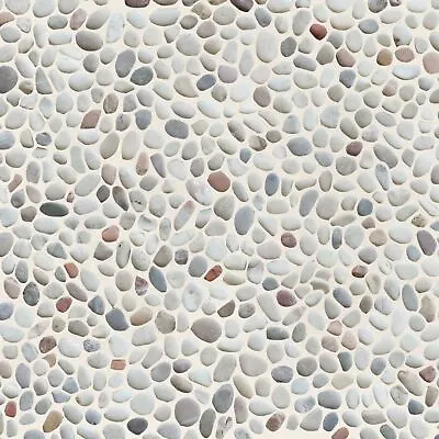 Mini Colour Pebble Natural Stone Mosaic Wall & Floor Tile ($10/SqFt) • $110