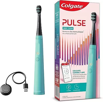 BNIB Colgate Pulse- Deep Clean Electric Toothbrush Rechargeable USB FREE P&H!! • $28.88