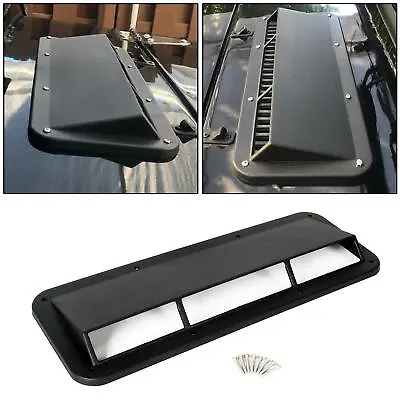 $25.55 • Buy For 78-95 Jeep CJ YJ Base Ram Air Vent Hood Scoop Air Induction 13307.01