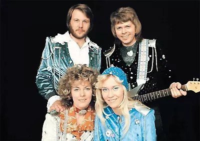 ABBA Super Group NEW Poster Black • £10.99