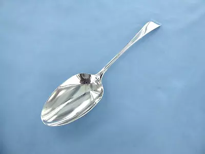 An Antique Sterling Silver Old English Serving Spoonlondon 1783. • £55
