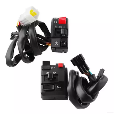 7/8in Handlebar Control Switch Headlight Fog Light ON OFF Button For Motorcycle • $36.80