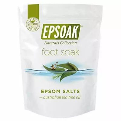 Tea Tree Oil Foot Soak With Epsoak Epsom Salt - 2 Pound Value Bag - Fight  • $14.31