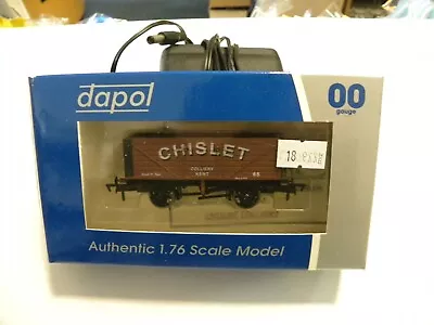 OO Gauge Dapol Carriage And Wagon Works Chislet Colliery Wagon. 18/65. • £30