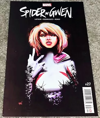 Rare HTF Spider-gwen 24 NM- MX 27 1st App Gwenom 2017 Key 1st Print Variant • $54.99