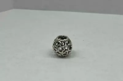 Pandora Sterling Silver Hearts All Over Charm (790964) *Pre-Owned* Free Ship • £15.43