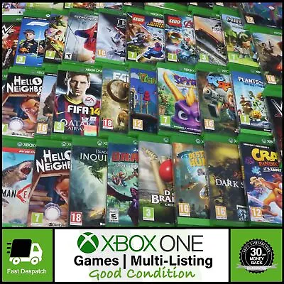 Microsoft Xbox ONE Games All Good Condition You Choose • $12.61